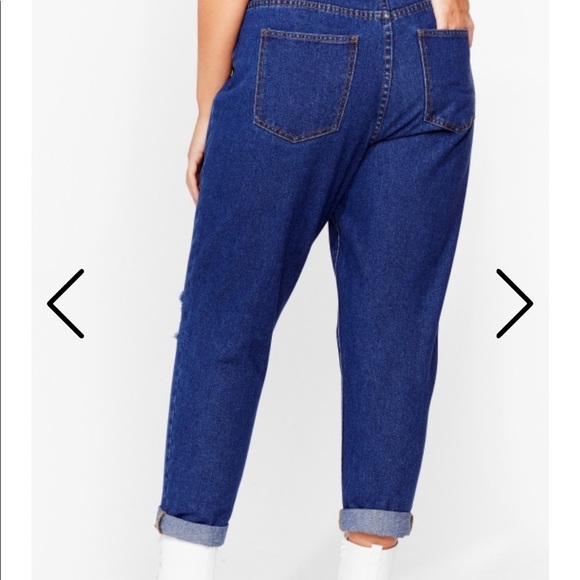 High Waisted Nasty Gal light wash jeans - Picture 2 of 6